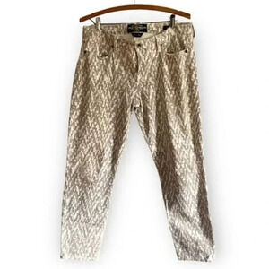 Lucky Brand Aztec Print Sophia Capris